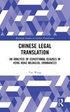 Chinese Legal Translation