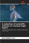 A selection of scientific articles on various legal topics