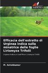 Efficacia dell'estratto di Urginea indica sulla minatrice delle foglie Liriomyza Trifolii