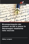 Riconoscimento dei numeri scritti a mano in Devanagari mediante rete neurale