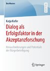 Dialog als Erfolgsfaktor in der Akzeptanzforschung