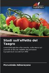 Studi sull'effetto del Taegro