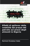 Effetti di spillover della volatilità del prezzo del petrolio sui prezzi degli alimenti in Nigeria