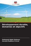 Développement durable, domaines et objectifs