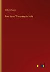 Four Years' Campaign in India