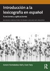 Introducción a la lexicografía en español