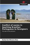 Conflict of norms in teaching Brazilian Portuguese to foreigners