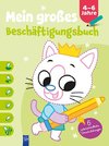 Mein großes Beschäftigungsbuch 4-6 Jahre (Cover Katze)