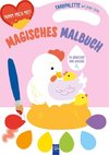 Magisches Malbuch - Cover rosa (Huhn)