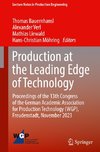 Production at the Leading Edge of Technology