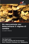 Un meccanismo per determinare il regime di cambio