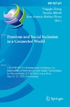 Freedom and Social Inclusion in a Connected World