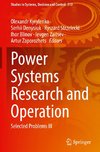 Power Systems Research and Operation