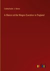 A Glance at the Wages Question in England