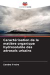 Caractérisation de la matière organique hydrosoluble des aérosols urbains