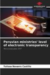 Peruvian ministries' level of electronic transparency