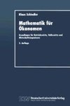 Mathematik für Ökonomen