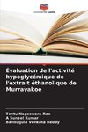 Évaluation de l'activité hypoglycémique de l'extrait éthanolique de Murrayakoe