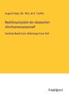 Real-Encyclopädie der classischen Alterthumwissenschaft