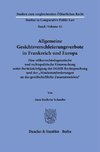 Allgemeine Gesichtsverschleierungsverbote in Frankreich und Europa.