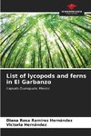 List of lycopods and ferns in El Garbanzo