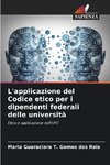 L'applicazione del Codice etico per i dipendenti federali delle università