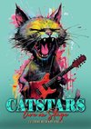 Catstars live on Stage Coloring Book for Adults