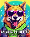 Animaux à Lunettes Livre de Coloriage