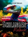 Schlangen Malbuch ¿Fotorealistisch¿.