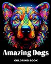 Amazing Dogs Coloring Book