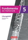 Fundamente der Mathematik 5. Schuljahr. Baden-Württemberg - Lösungen zum Schulbuch