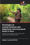 Strategie di conservazione per Detarium microcarpum Guill & Perr