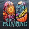 3D Stone Painting Coloring Book for Adults