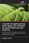 Il grado di applicazione delle leggi sui contratti da parte delle piccole imprese