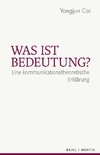 Was ist Bedeutung?