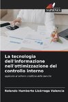 La tecnologia dell'informazione nell'ottimizzazione del controllo interno