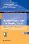 HCI International 2023 ¿ Late Breaking Posters