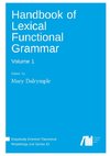 The Handbook of Lexical Functional Grammar