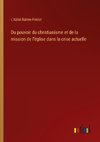 Du pouvoir du christianisme et de la mission de l'église dans la crise actuelle