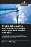 Studio della qualità dell'acqua consumata dalla popolazione del Sud Kivu