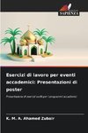 Esercizi di lavoro per eventi accademici: Presentazioni di poster