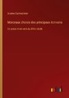 Morceaux choisis des principaux écrivains