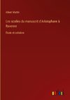 Les scolies du manuscrit d'Aristophane à Ravenne