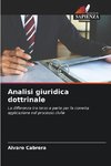 Analisi giuridica dottrinale