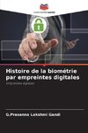 Histoire de la biométrie par empreintes digitales