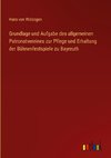 Grundlage und Aufgabe des allgemeinen Patronatvereines zur Pflege und Erhaltung der Bühnenfestspiele zu Bayreuth