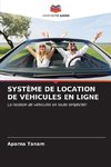 SYSTÈME DE LOCATION DE VÉHICULES EN LIGNE