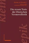 Die neuen Texte der Deutschen Versnovellistik