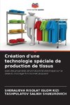 Création d'une technologie spéciale de production de tissus