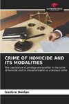 CRIME OF HOMICIDE AND ITS MODALITIES